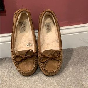 UGG Moccasins in Chestnut